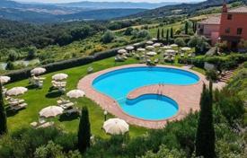 Тосканский курорт с большим бассейном и видом на холмы, Гамбасси-Терме, Италия за 4 860 000 €