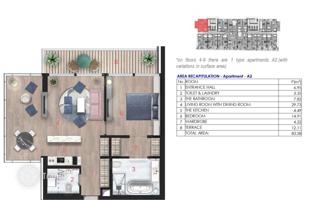 1-комнатная квартира 87 м² в городе Будва за 1 100 000 €