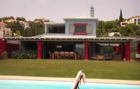 Просторная вилла с частным садом, бассейном, парковкой, террасой и видом на море, Порто, Хели Греция за 980 000 €