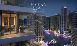 Апартаменты в новой резиденции Marina Cove с бассейном в 2 минутах от набережной, район Dubai Marina, Дубай, ОАЭ за $1 246 000