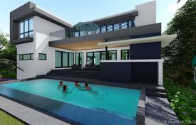 Новая вилла с частным бассейном, гаражом и террасой, Ки-Бискейн, США за $3 795 000