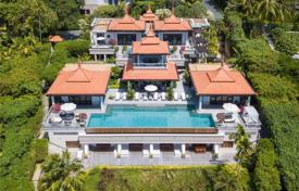 Меблированная вилла с бассейном, садом и видом на море, Пхукет, Таиланд за $7 400 000