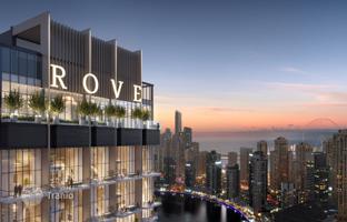 Новый жилой комплекс Rove Dubai Marina с бассейнами и зонами для отдыха и коворкинга в самом сердце района Dubai Marina, Дубай, ОАЭ за От $1 128 000