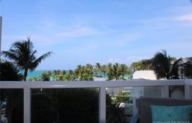 Современная квартира с видом на океан в резиденции на первой линии от пляжа, Майами-Бич, Флорида, США за $2 350 000