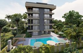 Просторная четырехкомнатная квартира в охраняемой резиденции с бассейном и садом, Анталья, Турция за $193 000