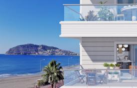 Квартиры на берегу моря в новой резиденции премиум-класса с бассейнами, садом и спа-зоной, в центре Аланьи, Турция за $424 000