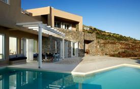 Стильная вилла класса люкс с видом на море и горы, Элунда, Крит, Греция за $10 500 в неделю