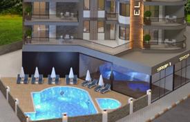 Новые квартиры в современной резиденции с бассейнами, в 500 метрах от пляжа, Аланья, Турция за $178 000