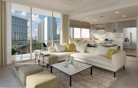 Новые двухспальные апартаменты с панорамными окнами и террасой, в современном жилом комплексе с бассейном и тренажерным залом, Дубай, ОАЭ. Цена по запросу