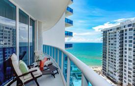 Комфортабельные апартаменты с видом на океан в резиденции на первой линии от пляжа, Холливуд, Флорида, США за $1 200 000