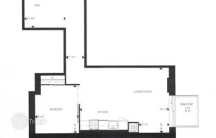 3-комнатная квартира на Колледж-стрит за C$1 168 000