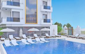 Светлая квартира в резиденции с бассейном и ландшафтным садом, Алания, Турция. Цена по запросу