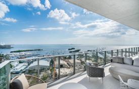 Просторные меблированные апартаменты с террасой и видом на залив, Майами, США за $9 900 000