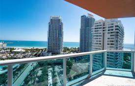 Современная квартира с видом на океан в резиденции на первой линии от пляжа, Майами-Бич, Флорида, США за $2 400 000