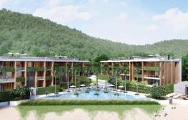 Элитная квартира с террасой и видом на море в комфортабельной резиденции с бассейном, недалеко от пляжа, Пхукет, Таиланд за 1 554 000 €