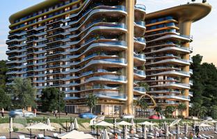 2-комнатная квартира в новостройке 50 м² в Сарпи за $145 000