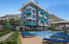 Квартира от инвестора в современном жилом комплексе в центре Алании, пляж Клеопатра за $239 000
