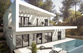 Новая вилла на стадии строительства с бассейном и видом на море, Альтеа, Аликанте, Испания за 1 380 000 €