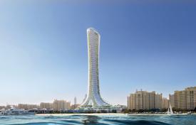 Высокий жилой комплекс с искусственными озёрами и песчаным пляжем, The Palm Jumeirah, Дубай, ОАЭ за От $9 165 000