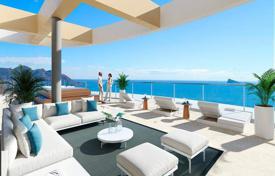 Пентхаус с панорамной террасой на берегу моря в Бенидорме, Аликанте, Испания за $1 855 000
