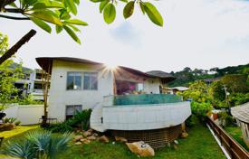 Меблированная вилла с бассейном, видом на море и тропическим садом, Чавенг Ной, Самуи, Таиланд за $669 000