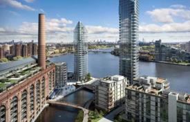 Просторные апартаменты с видом на Темзу в резиденции на берегу реки, в престижном районе Челси, Лондон, Великобритания за 1 913 000 €