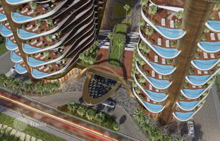 3-комнатная квартира в новостройке 76 м² в Сарпи за $220 000