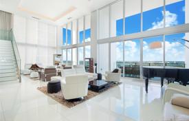 Меблированные апартаменты с видом на океан в резиденции на первой линии от пляжа, Майами, Флорида, США за 3 350 000 €