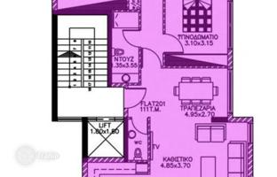 3-комнатный пентхаус 124 м² в Меса Гитонии за 590 000 €