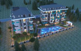 Квартира от инвестора 1+1 в жилом комплексе в центре Алании, пляж Клеопатра за $129 000