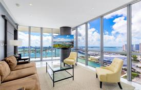 Стильная квартира с видом на океан в резиденции на первой линии от пляжа, Майами, Флорида, США за 1 120 000 €