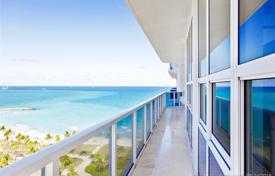 Меблированная квартира с видом на океан в резиденции на первой линии от пляжа, Бал Харбор, Флорида, США за 2 596 000 €