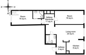 3-комнатная квартира 86 м² в Хорошёвском районе, Россия за 45 000 ₽ в неделю