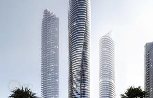 Новая высотная резиденция Mercedes Benz Residence с бассейнами в центре Downtown Dubai, ОАЭ за От $3 077 000