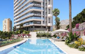 Двухкомнатная новая квартира рядом с пляжем в Бенидорме, Аликанте, Испания за $347 000