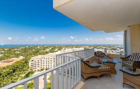 Комфортабельные апартаменты с видом на океан в резиденции на первой линии от пляжа, Ки Бискейн, Флорида, США за $2 500 000