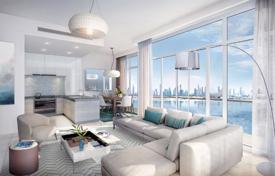 Элитные апартаменты с угловым балконом и панорамными окнами, в новом жилом комплексе на берегу моря, Дубай, Объединённые Арабские Эмираты. Цена по запросу