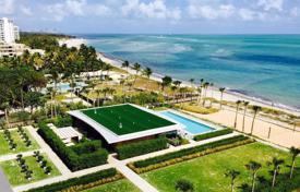 Стильные апартаменты с видом на океан в резиденции на первой линии от пляжа, Ки Бискейн, Флорида, США за $3 450 000