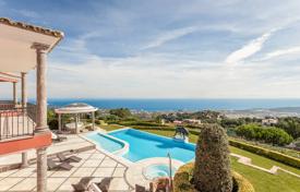 Элитная вилла с бассейном, отдельными апартаментами и панорамным видом на море, Кастель-Пладжа‑де-Аро, Испания за 3 400 000 €