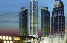 Апартаменты с панорамным видом в элитной резиденции The Address с бассейнами, рядом с Бурдж Халифа, в районе Downtown Dubai за $871 000