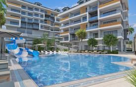 Новые квартиры в резиденции с бассейном, садом и парковкой, в центре Аланьи, Турция за $262 000
