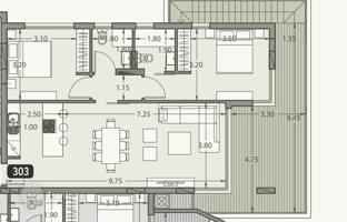 2-комнатный пентхаус в Лимасоле за 960 000 €