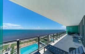 Комфортабельные апартаменты с видом на океан в резиденции на первой линии от пляжа, Ки Бискейн, Флорида, США за $3 600 000