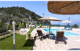 Трехэтажная вилла с видом на море и горы, в тихом живописном месте, Агия Айкатерини, Греция за 1 500 000 €