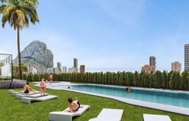 Меблированная квартира с панорамным видом на море в Кальпе, Аликанте, Испания за 585 000 €