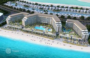 Новый комплекс Selene Beach Residences с лагуной, бассейном и парками, Al Seanneeah, Дубай, ОАЭ за От $581 000