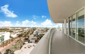Стильные апартаменты с видом на океан в резиденции на первой линии от пляжа, Майами-Бич, Флорида, США за 1 166 000 €
