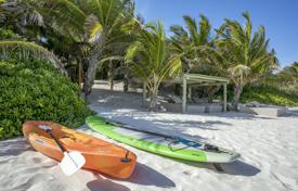 Неповторимая роскошная уединённая пляжная эко-вилла на 5 спален в биосферном заповеднике Сиан-Каан, Тулум, Мексика за $3 950 000