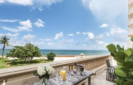 Элитный таунхаус с видом на океан в резиденции на первой линии от пляжа, Фишер-Айленд, Флорида, США за 12 905 000 €