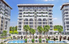 Комфортабельные апартаменты в жилом комплексе бассейном и спа рядом с пляжем Клеопатры, Алания, Турция. Цена по запросу